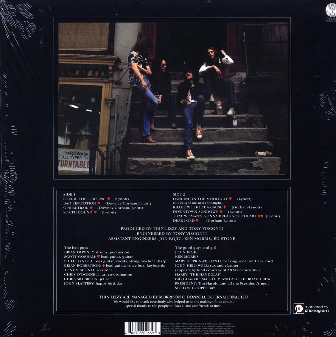 Thin Lizzy - Bad Reputation (180g)