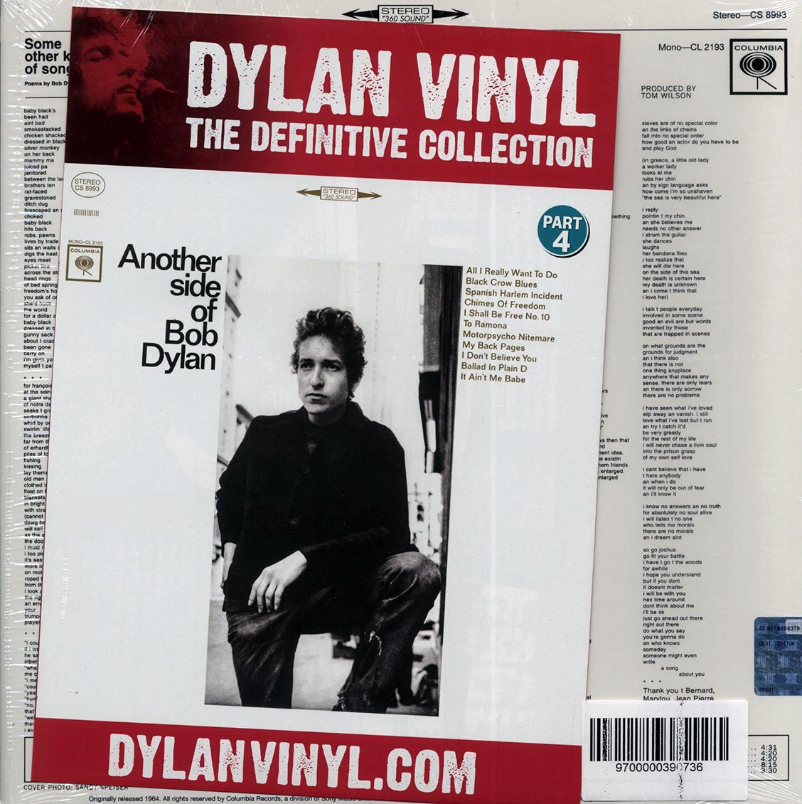 Bob Dylan - Another Side Of Bob Dylan (stereo)