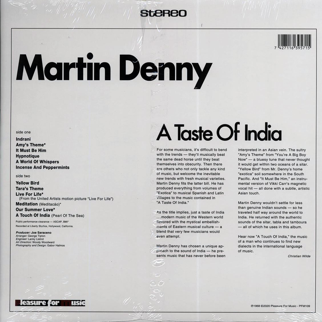 Martin Denny - A Taste Of India