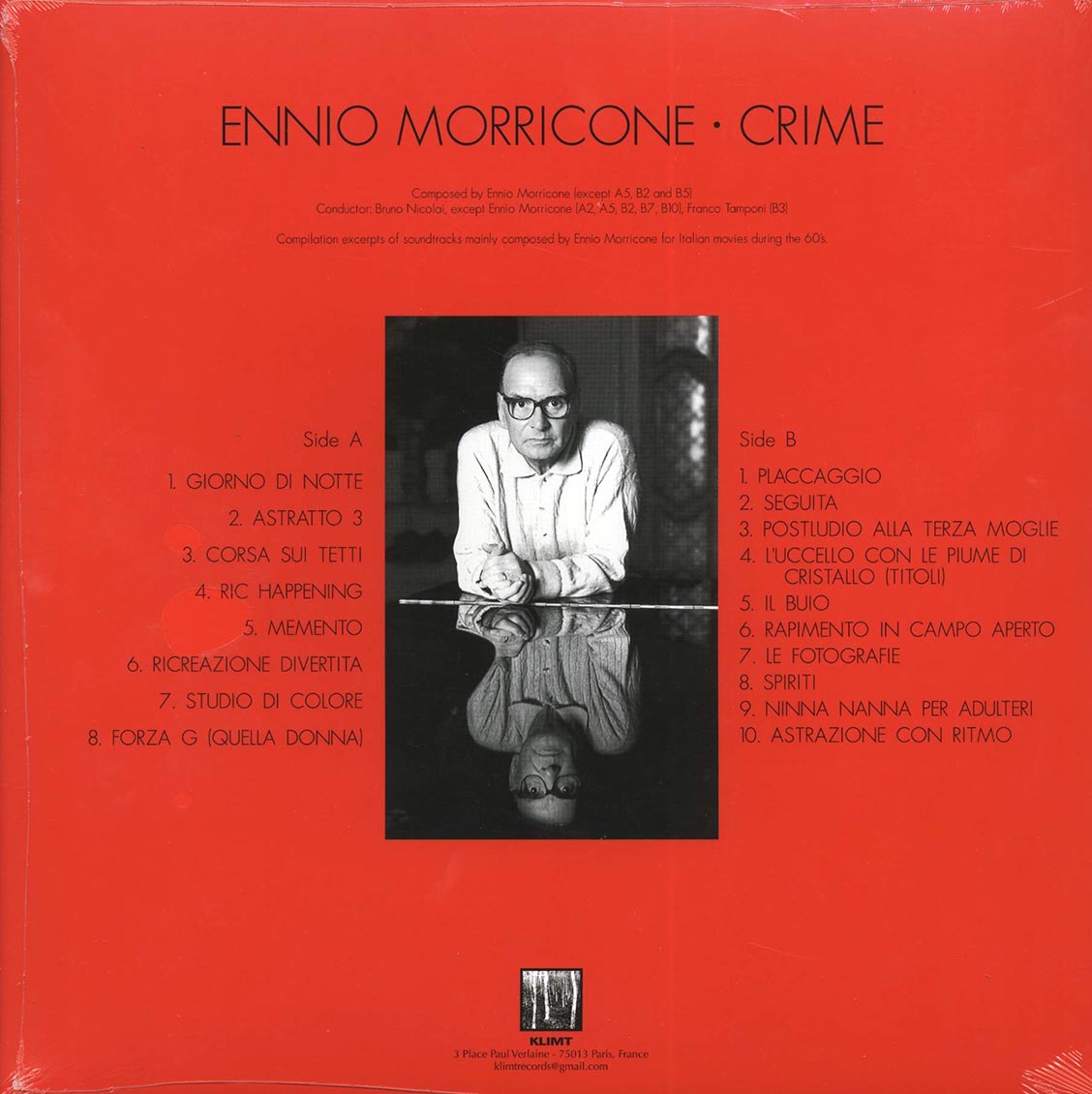 Ennio Morricone - Crime (ltd. 500 copies made) (green vinyl)