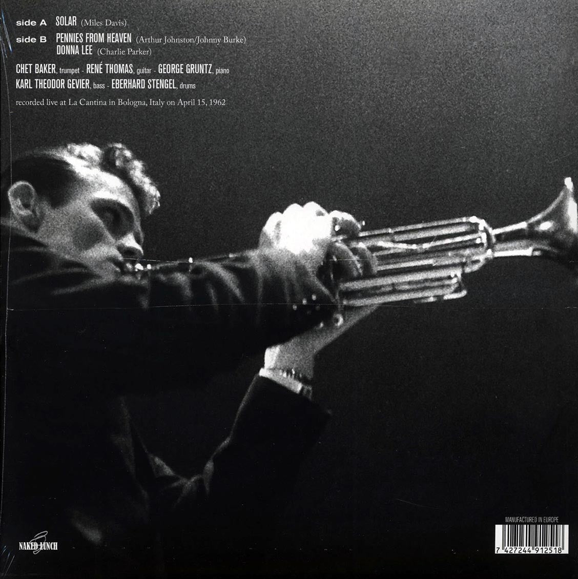 Chet Baker - Live In Bologna 1962