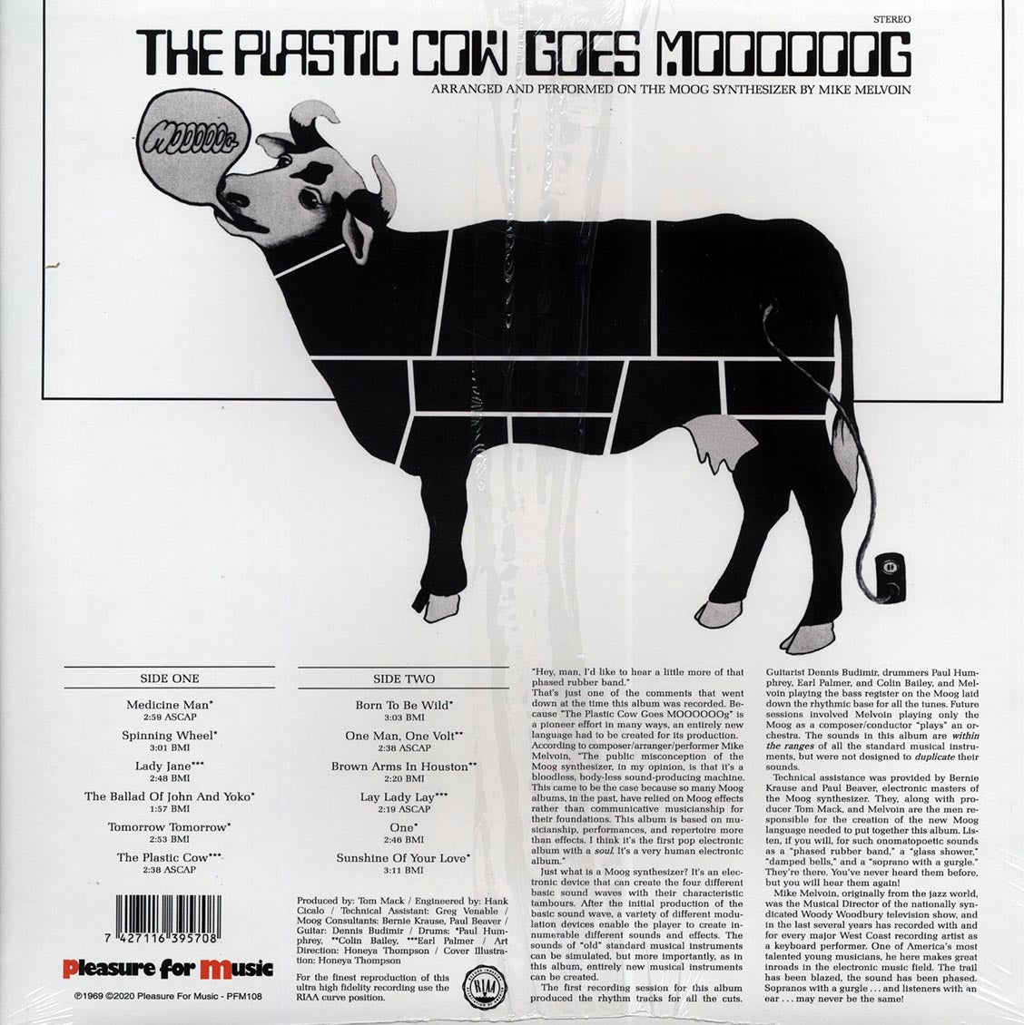 Mike Melvoin - The Plastic Cow Goes Moooooog