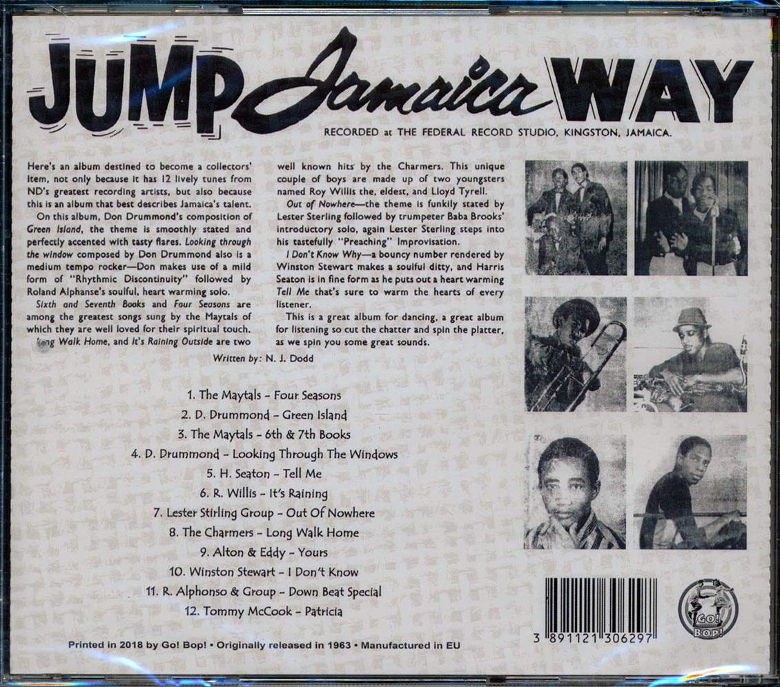 Toots & The Maytals, Don Drummond, Tommy McCook, Roland Alphonso, Etc. - Jump Jamaica Way