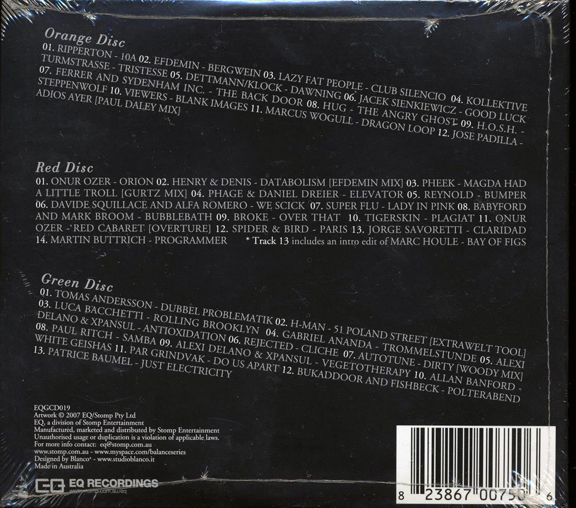 Lee Burridge - Balance Issue N. 12 (3xCD)