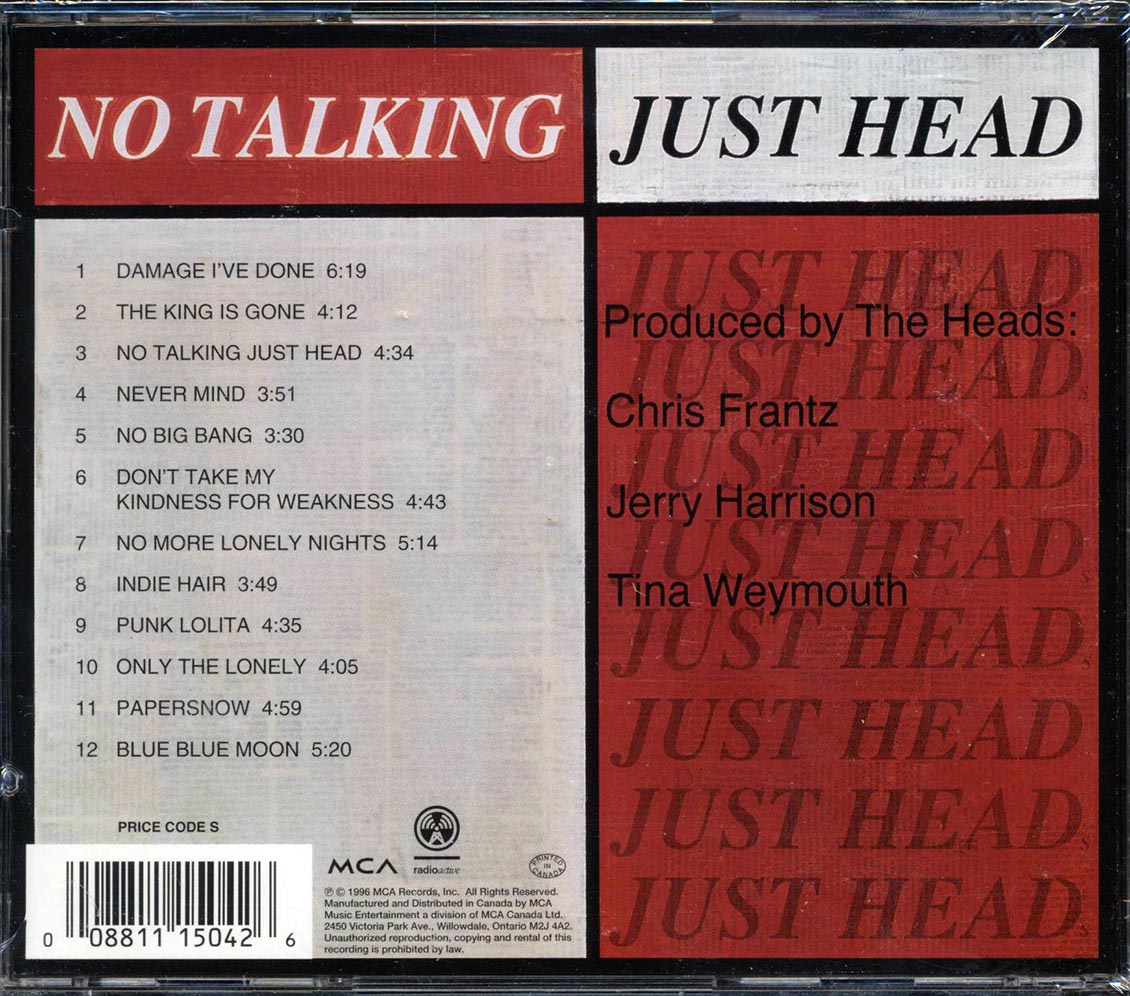The Heads - No Talking Just Head