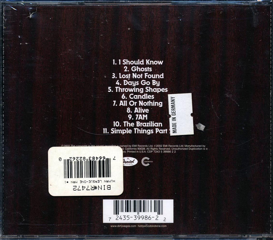 Dirty Vegas - Dirty Vegas