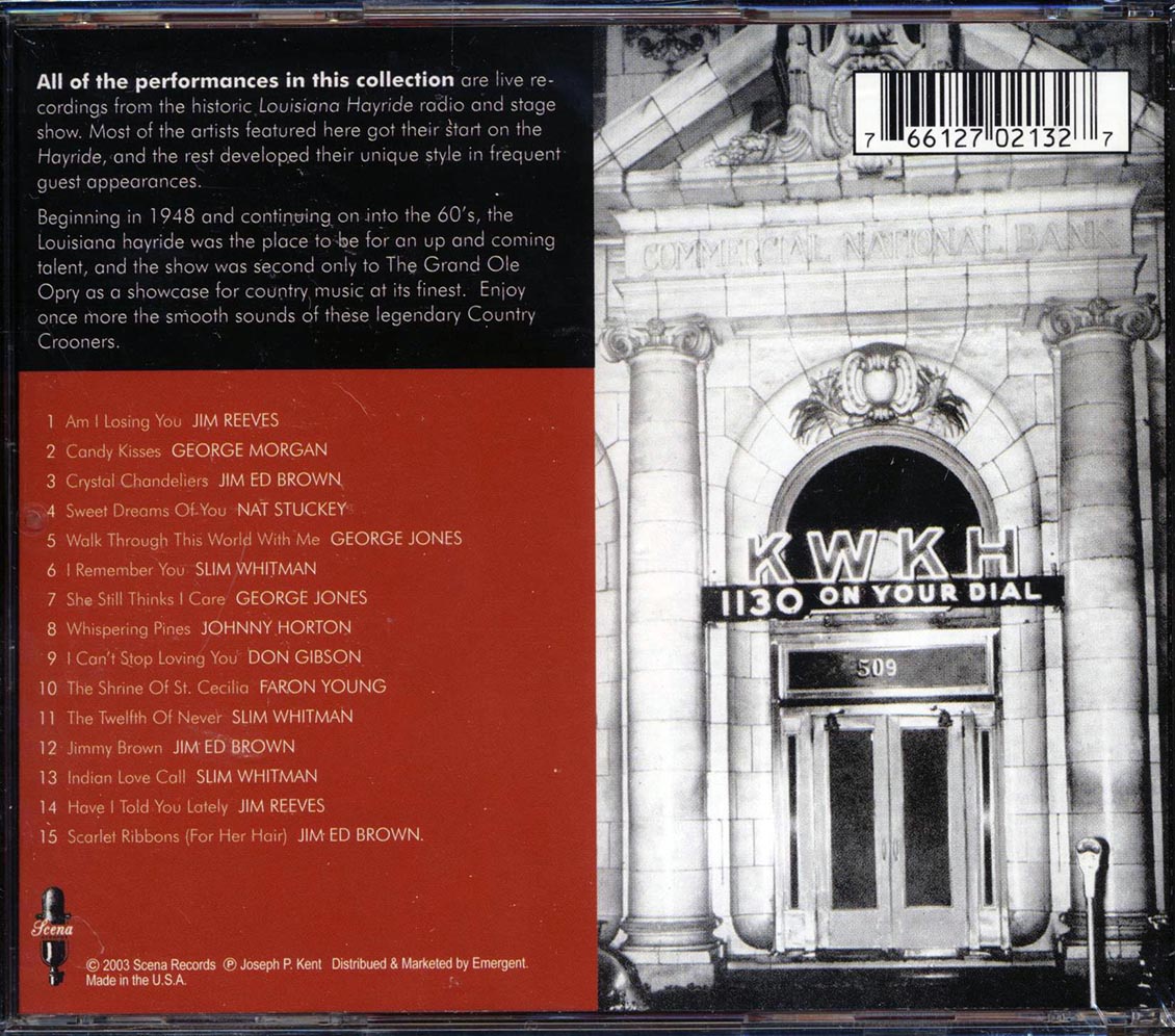 Slim Whitman, George Jones, Jim Reeves, Etc. - Country Crooners