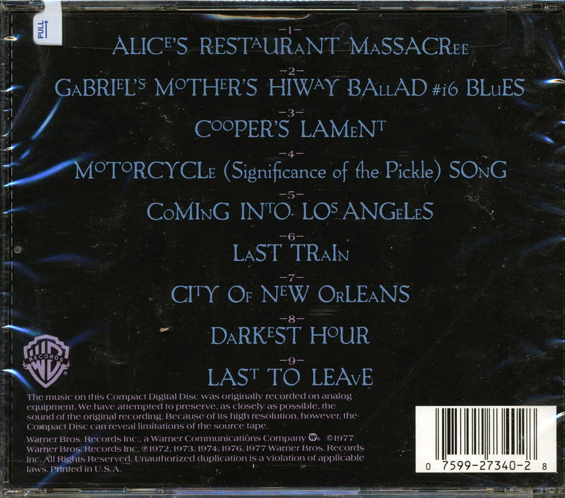 Arlo Guthrie - The Best Of Arlo Guthrie