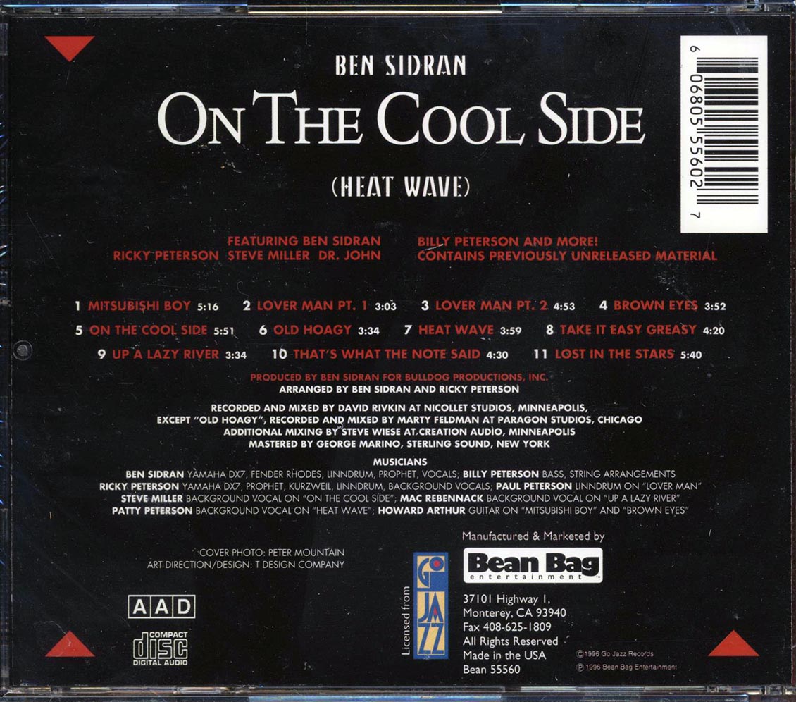 Ben Sidran - On The Cool Side: Heat Wave