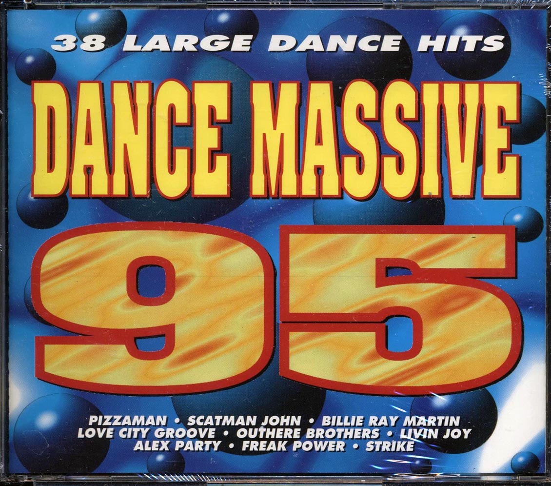 Pizzaman, Scatman John, Billie Ray Martin, Etc. - Dance Massive 95: 38 Large Dance Hits (38 tracks) (2xCD)