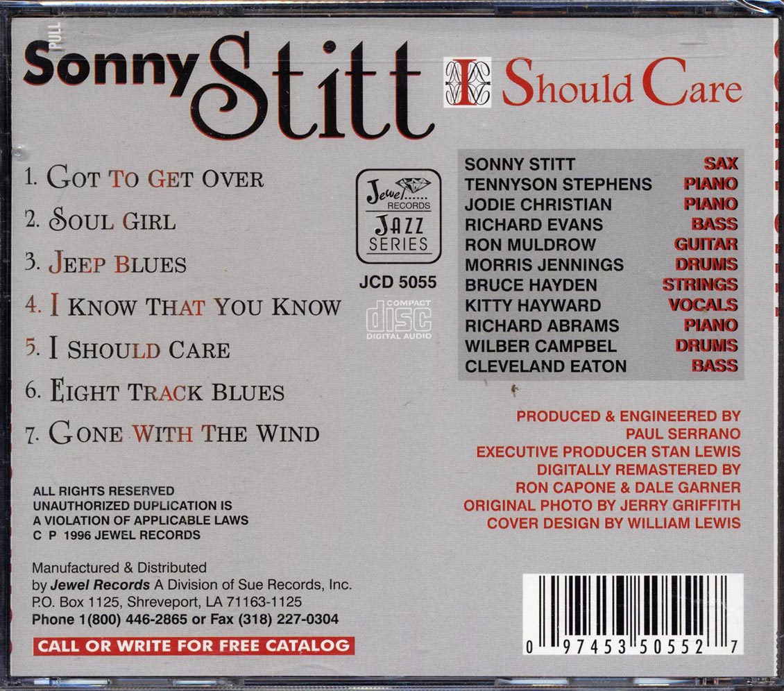 Sonny Stitt - I Should Care