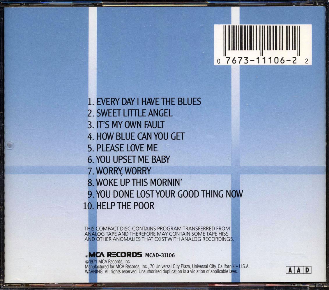 BB King - Live At The Regal