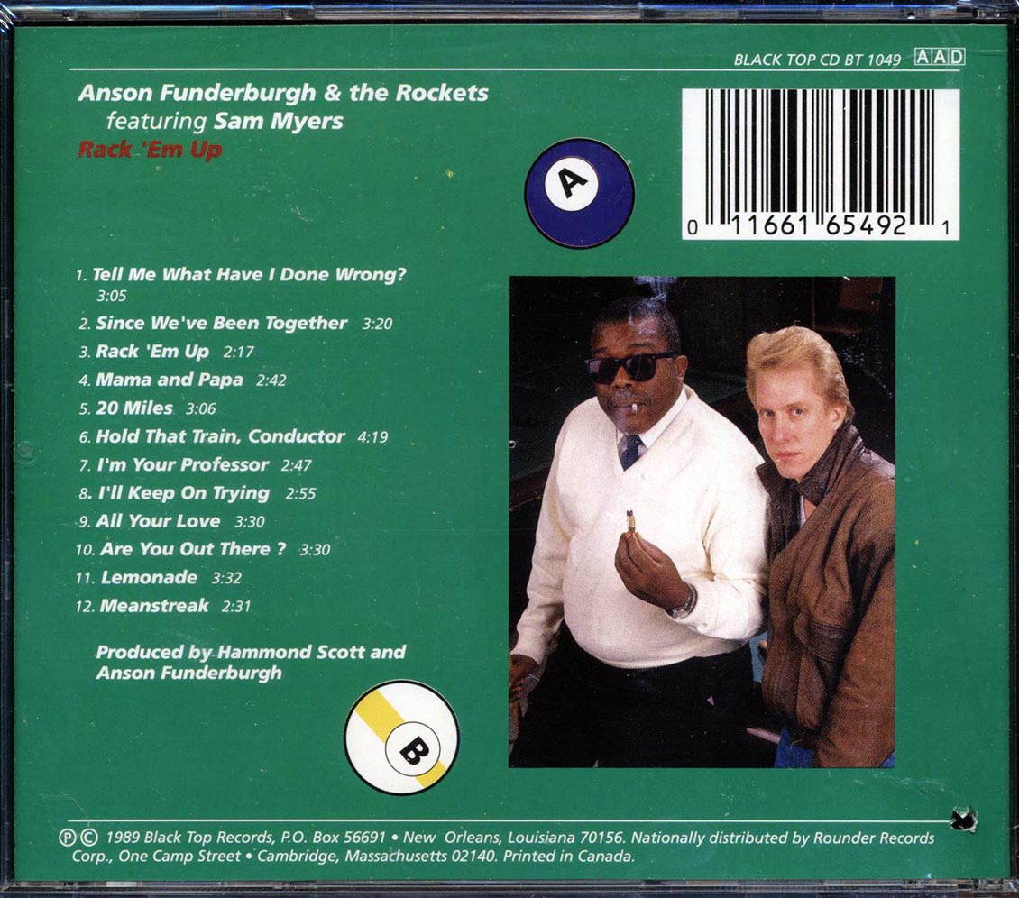 Anson Funderburgh & The Rockets - Rack 'em Up