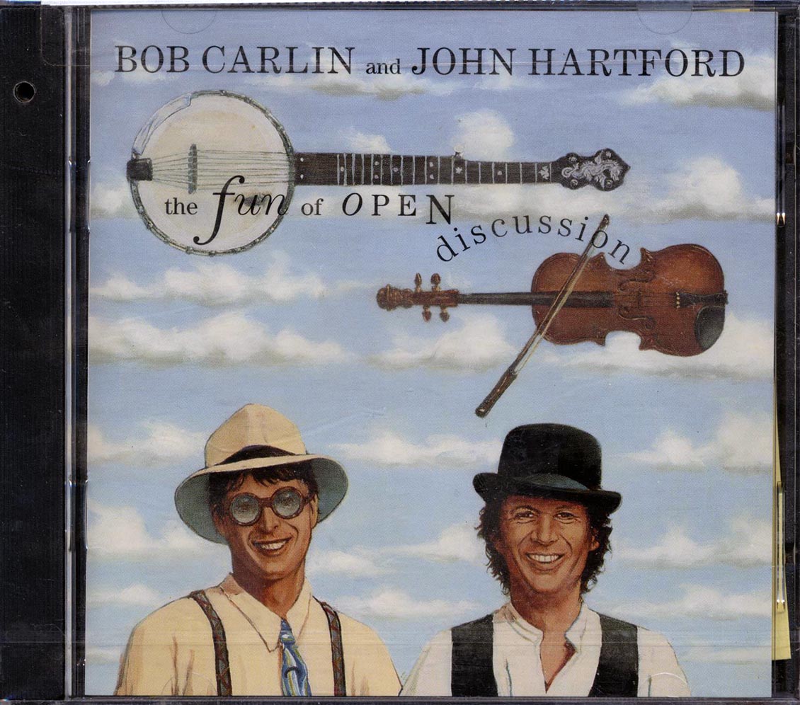 Bob Carlin, John Hartford - The Fun Of Open Discussion (marked/ltd stock)
