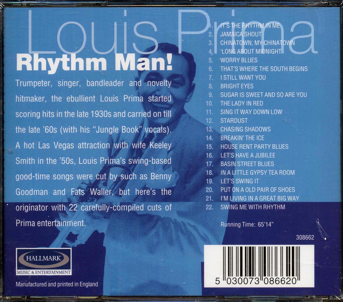 Louis Prima - Rhythm Man