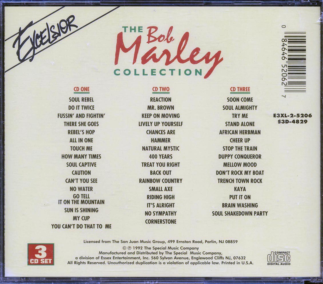 Bob Marley - The Bob Marley Collection (3xCD)