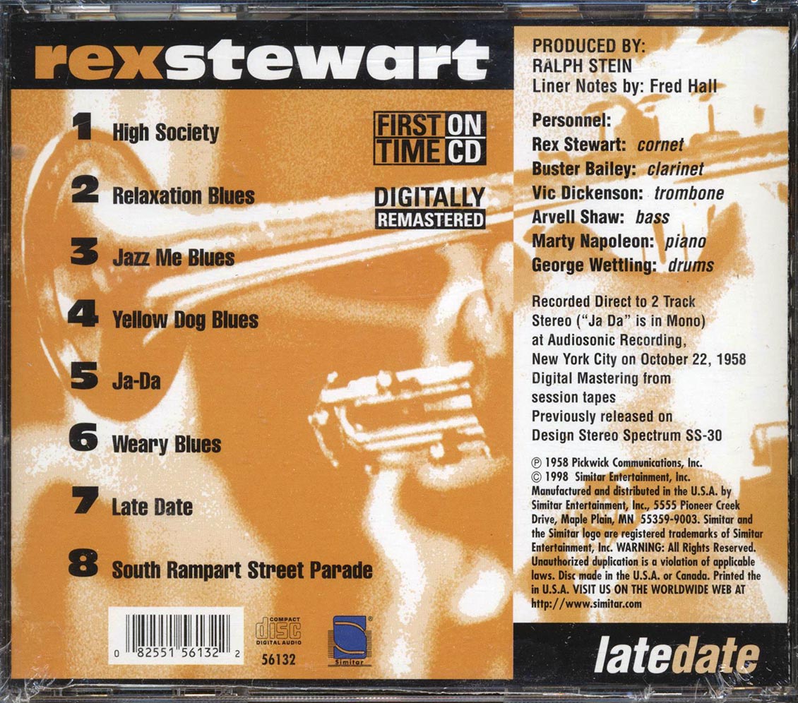Rex Stewart - Late Date