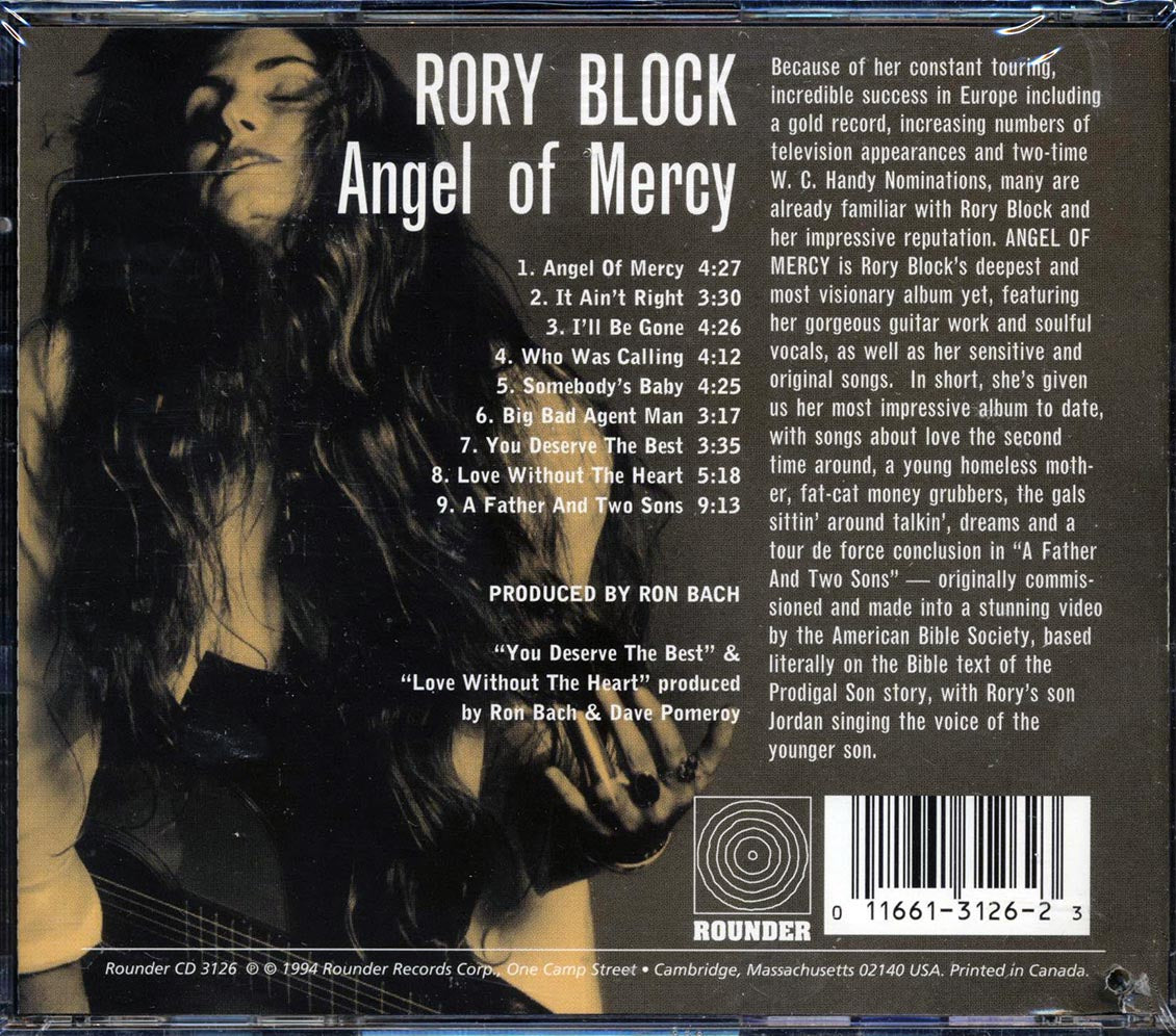 Rory Block - Angel Of Mercy