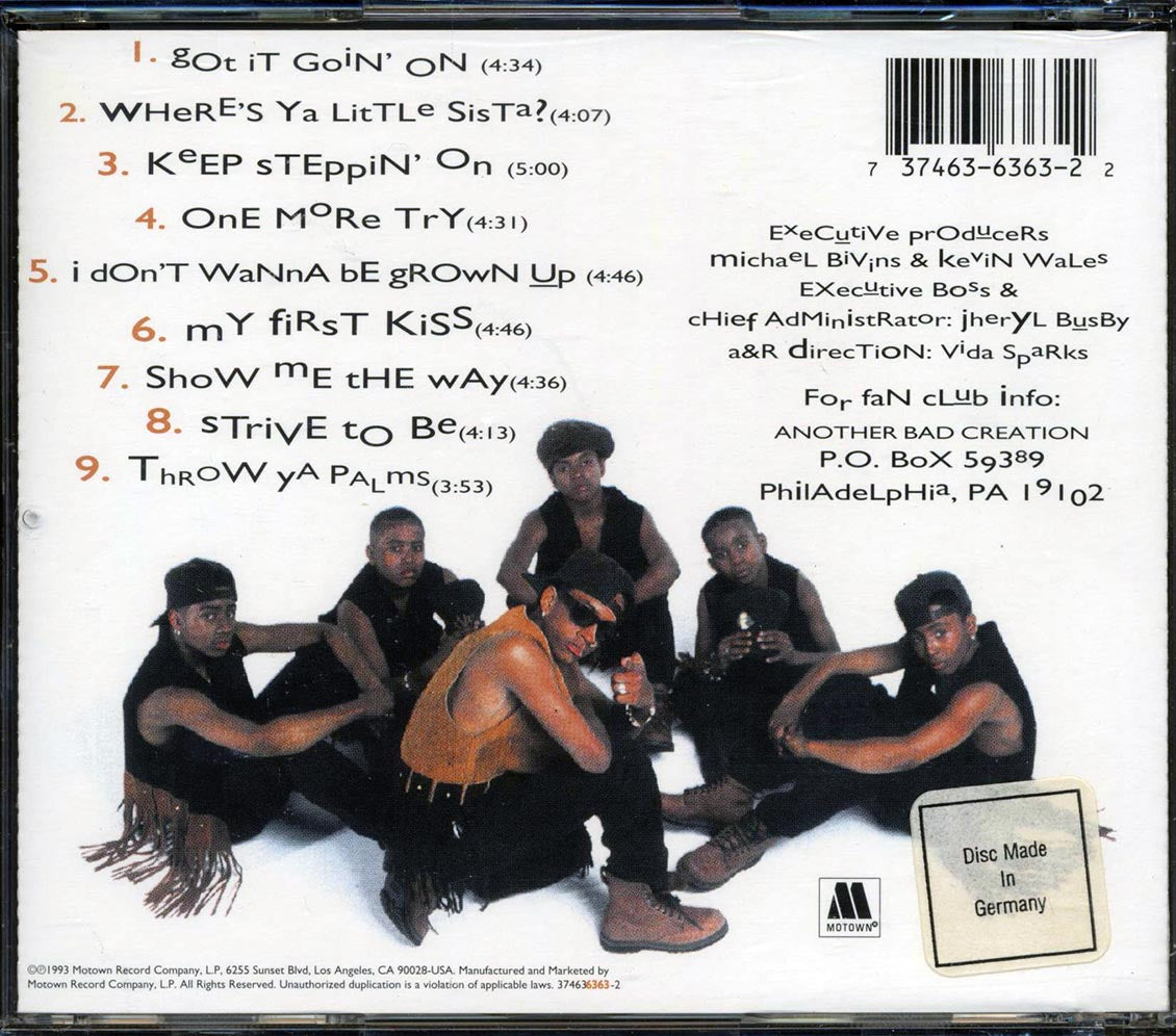 Another Bad Creation - It Ain't What U Wear, It's How U Play It