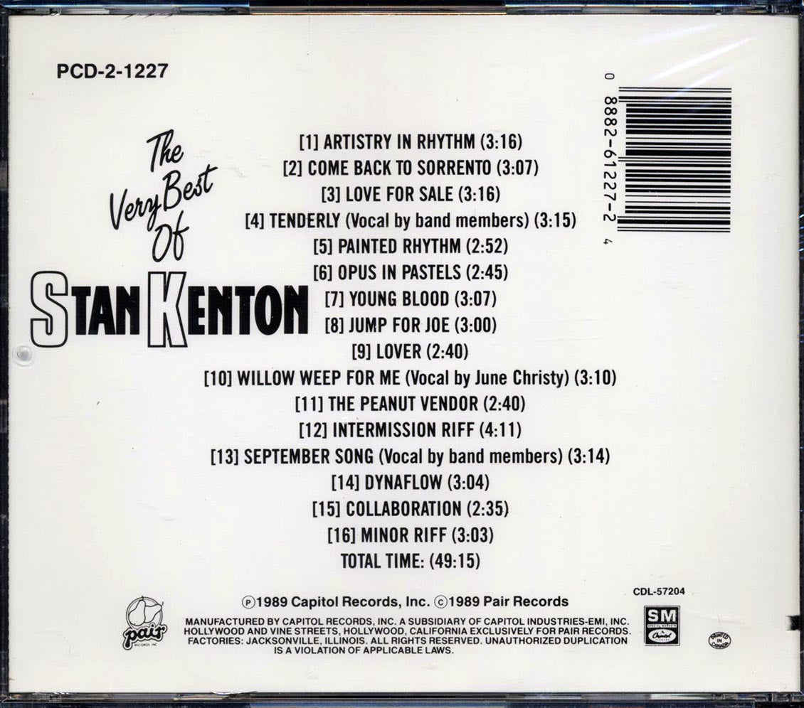 Stan Kenton - The Very Best Of Stan Kenton (marked/ltd stock)