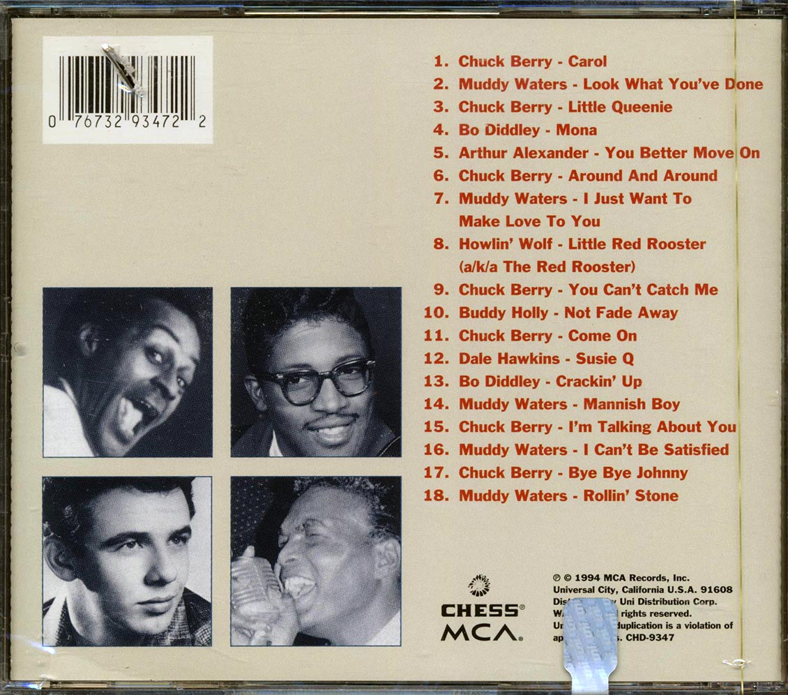 Chuck Berry, Muddy Waters, Bo Diddley, Etc. - Stone Rock Blues: The Original Recordings Of Songs Covered By The Rolling Stones