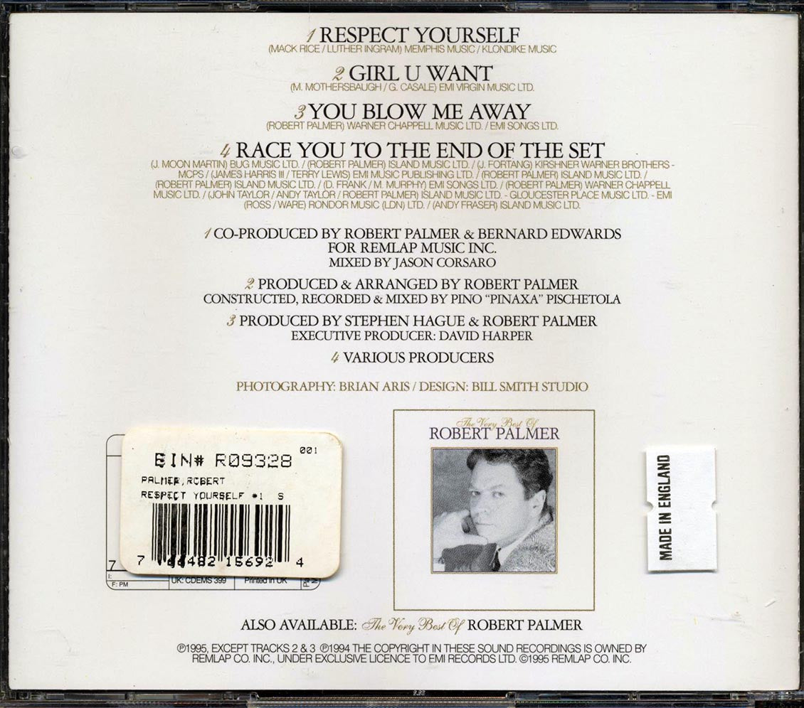 Robert Palmer - Respect Yourself