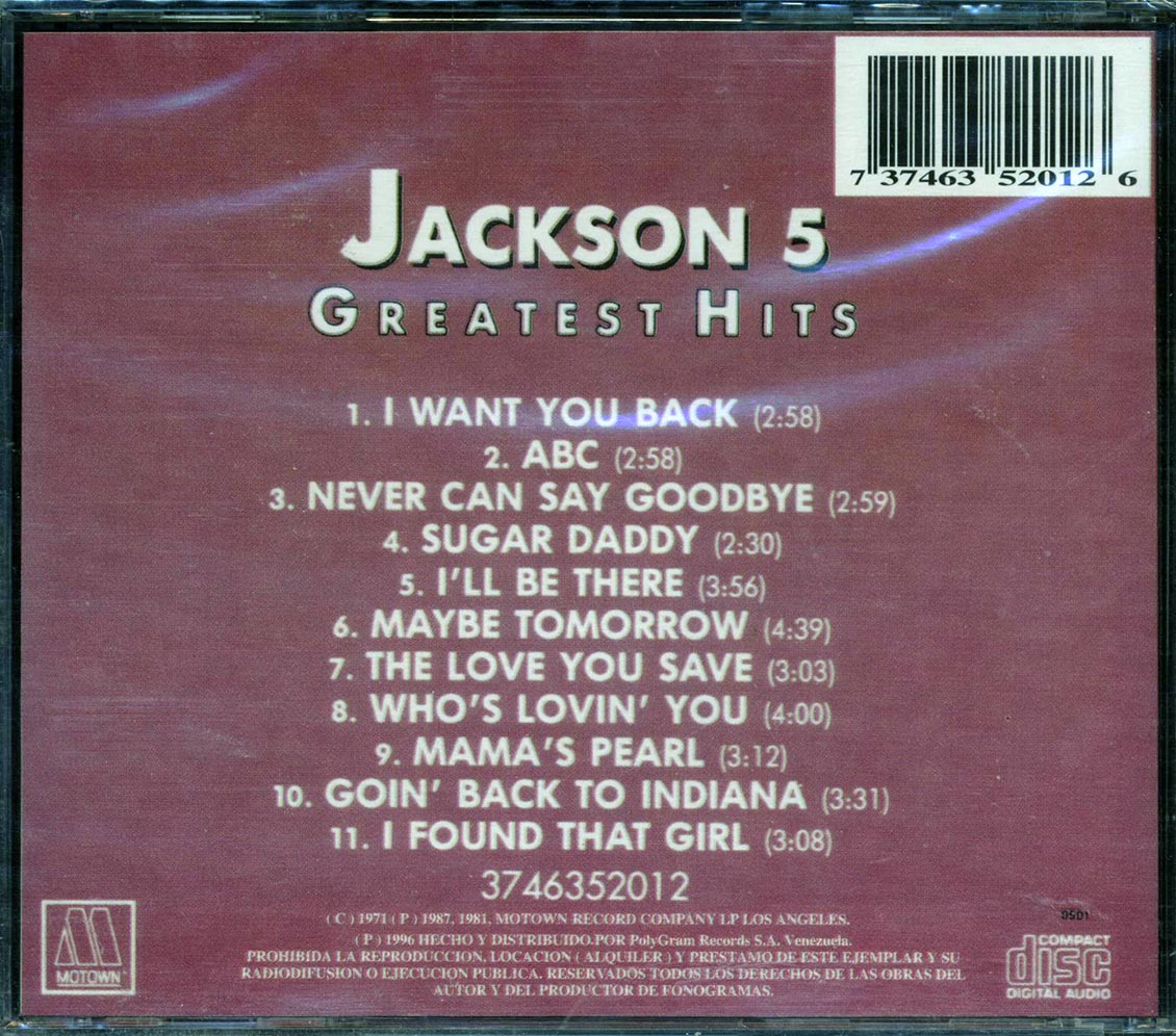 Jackson 5 - Greatest Hits