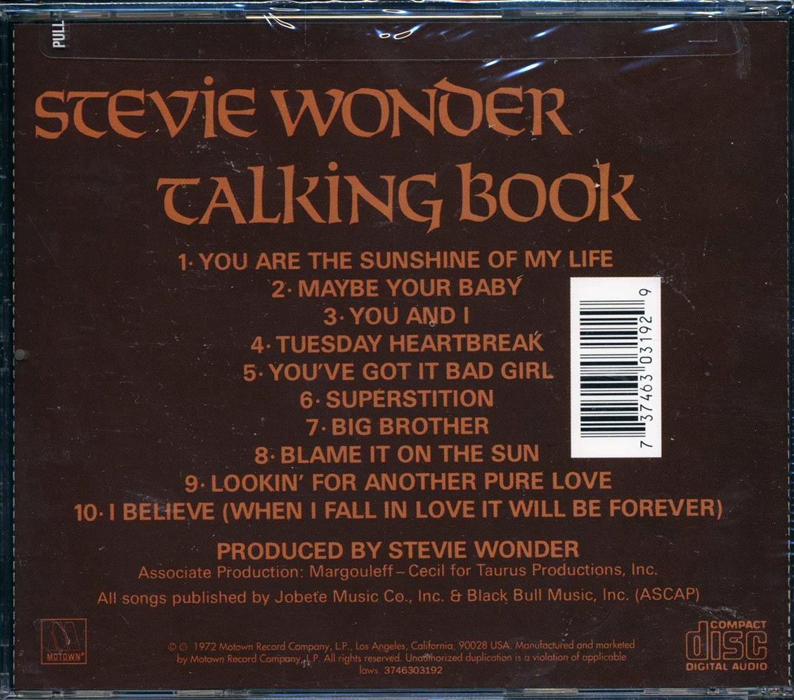 Stevie Wonder - Talking Book