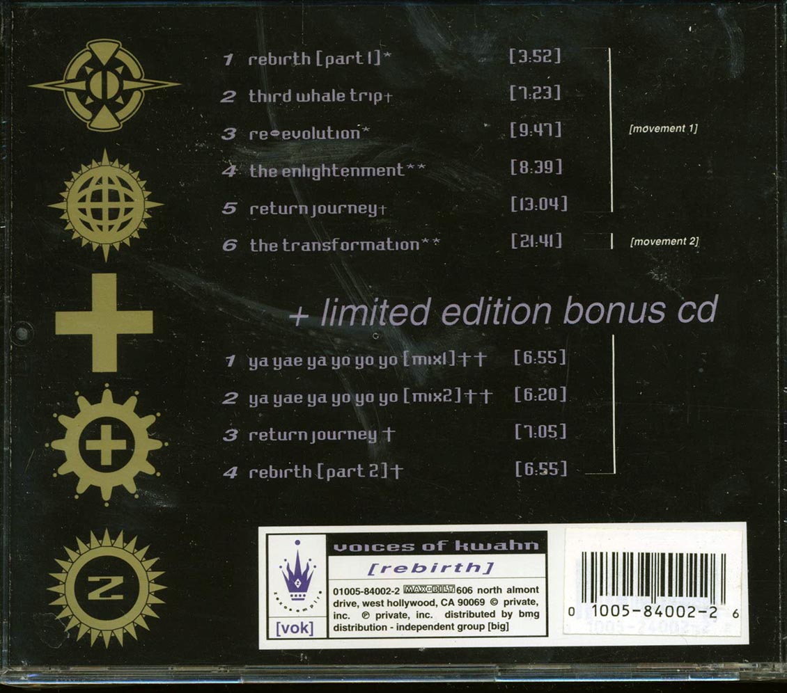 Voices Of Kwahn - Rebirth (2xCD)