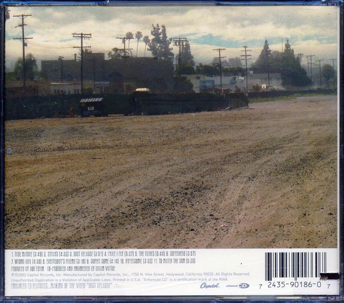 Jane's Addiction - Strays (marked/ltd stock)