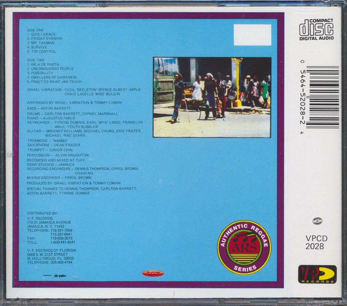 Israel Vibration - Unconquered People