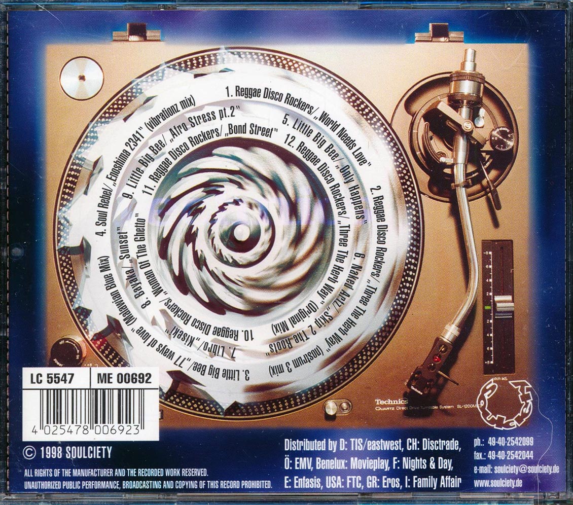 Reggae Disco Rockers, Little Big Bee, Soul Rebel, Etc. - Floriculture-Club Sounds From Tokyo