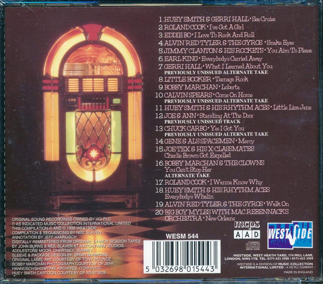 Huey Smith, Gerri Hall, Roland Cook, Etc. - We Love To Rock N Roll. New Orleans Rock 'N' Roll R&B Party