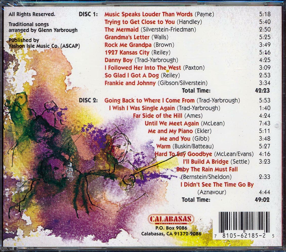 Glenn Yarbrough - Live At Harrah's Reno (2xCD)