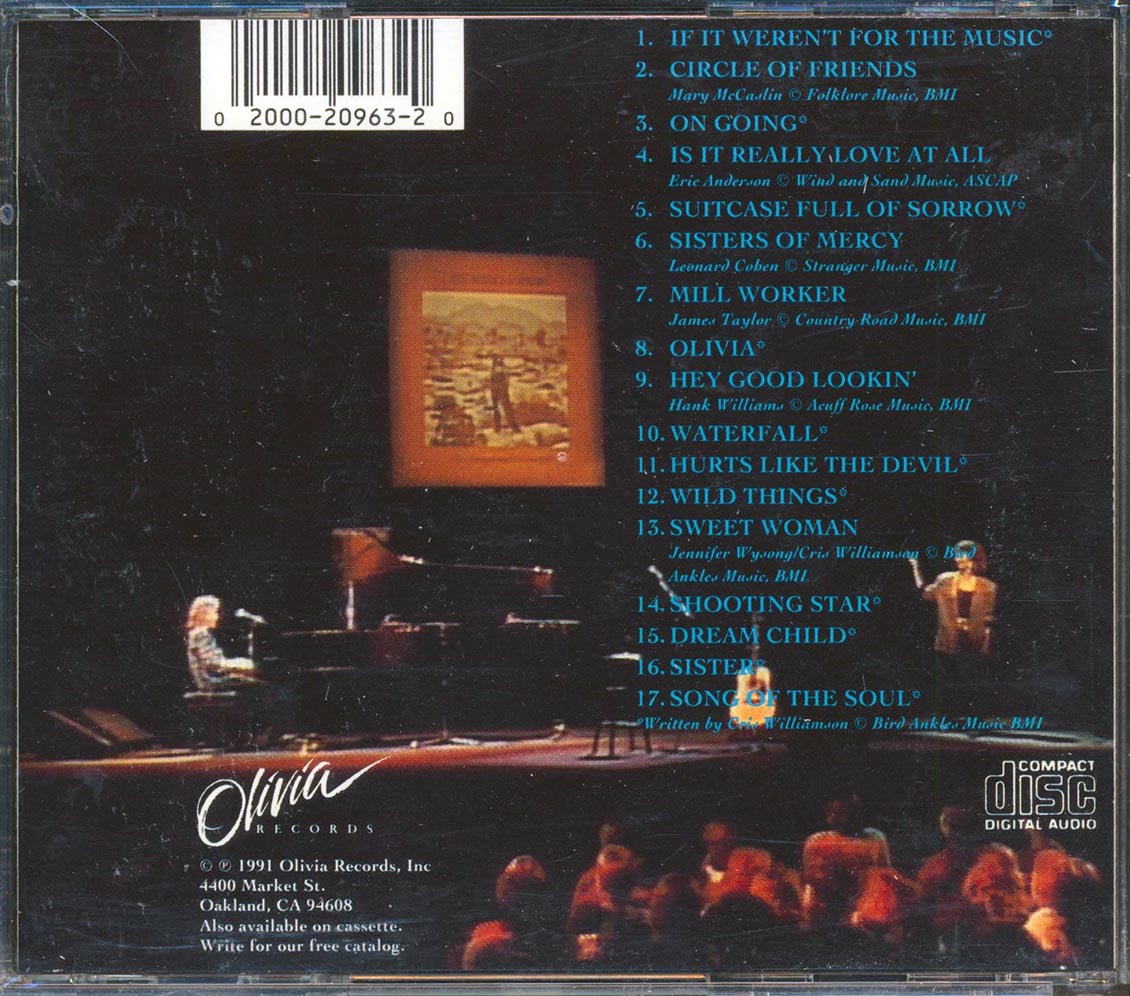 Cris Williamson - Live In Concert: Circle Of Friends