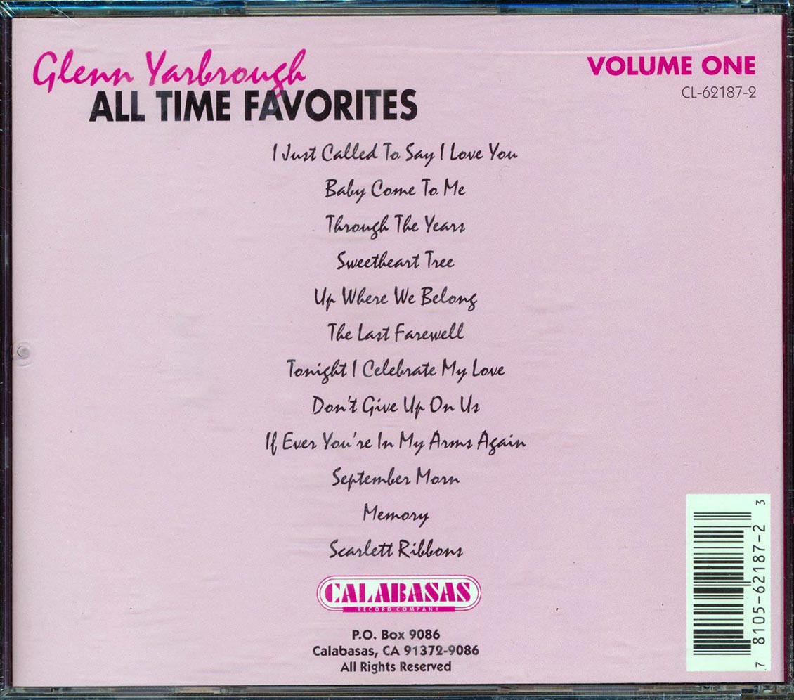 Glenn Yarbrough - All Time Favorites Volume 1