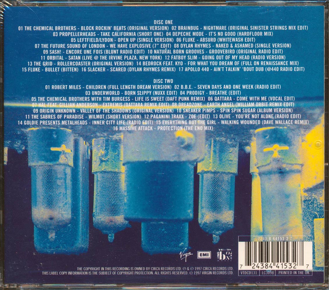 The Chemical Brothers, Brainbag, Propellerheads, Etc. - Electronica Full-On Big Beats (2xCD)