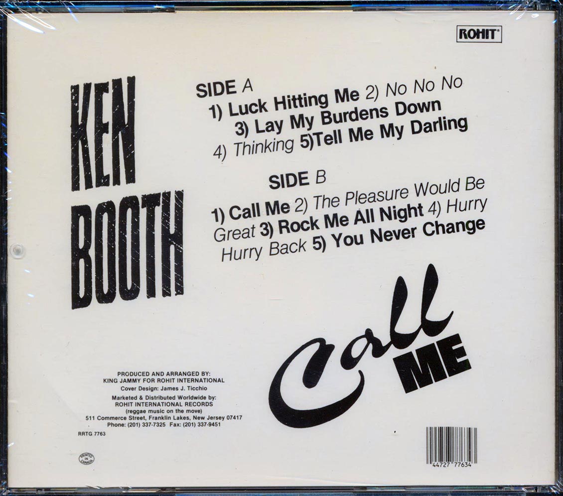 Ken Boothe - Call Me