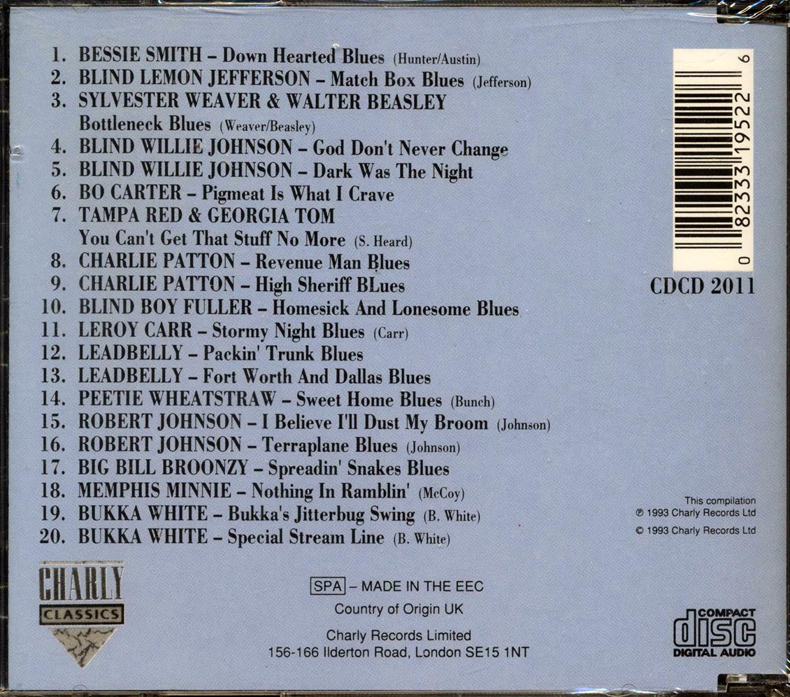 Bessie Smith, Blind Lemon Jefferson, Blind Willie Johnson, Etc. - The Birth Of The Blues