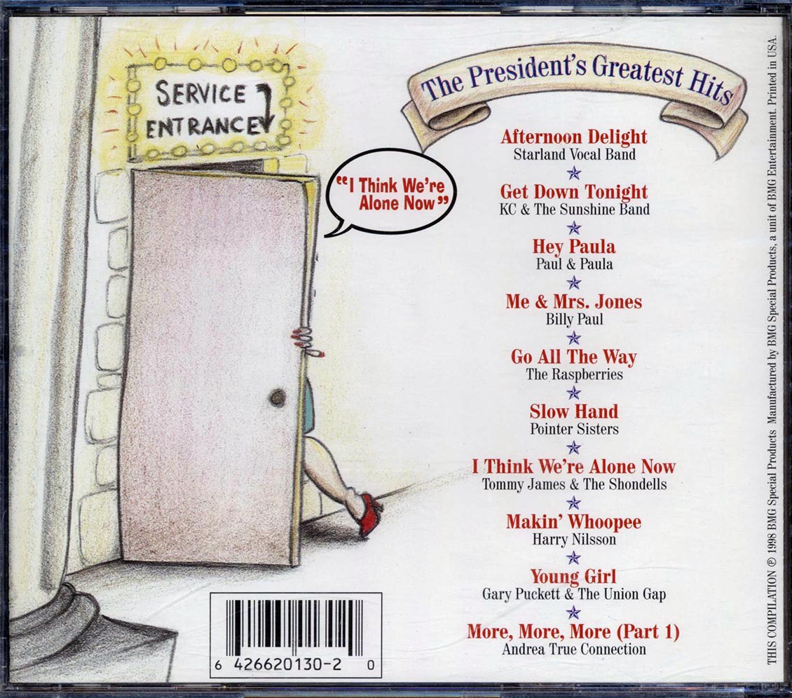 KC & The Sunshine Band, The Pointer Sisters, The Raspberries, Etc. - The President's Greatest Hits