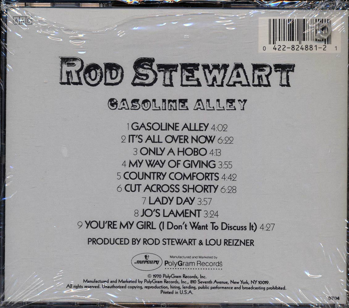 Rod Stewart - Gasoline Alley