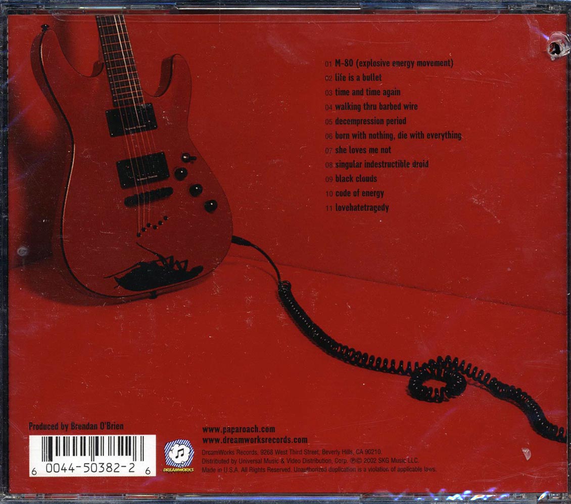 Papa Roach - Lovehatetragedy