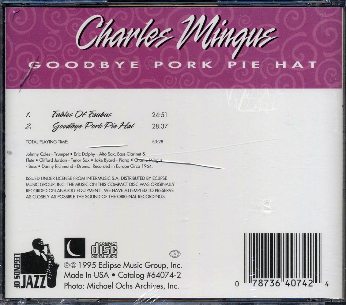 Charles Mingus - Goodbye Pork Pie Hat