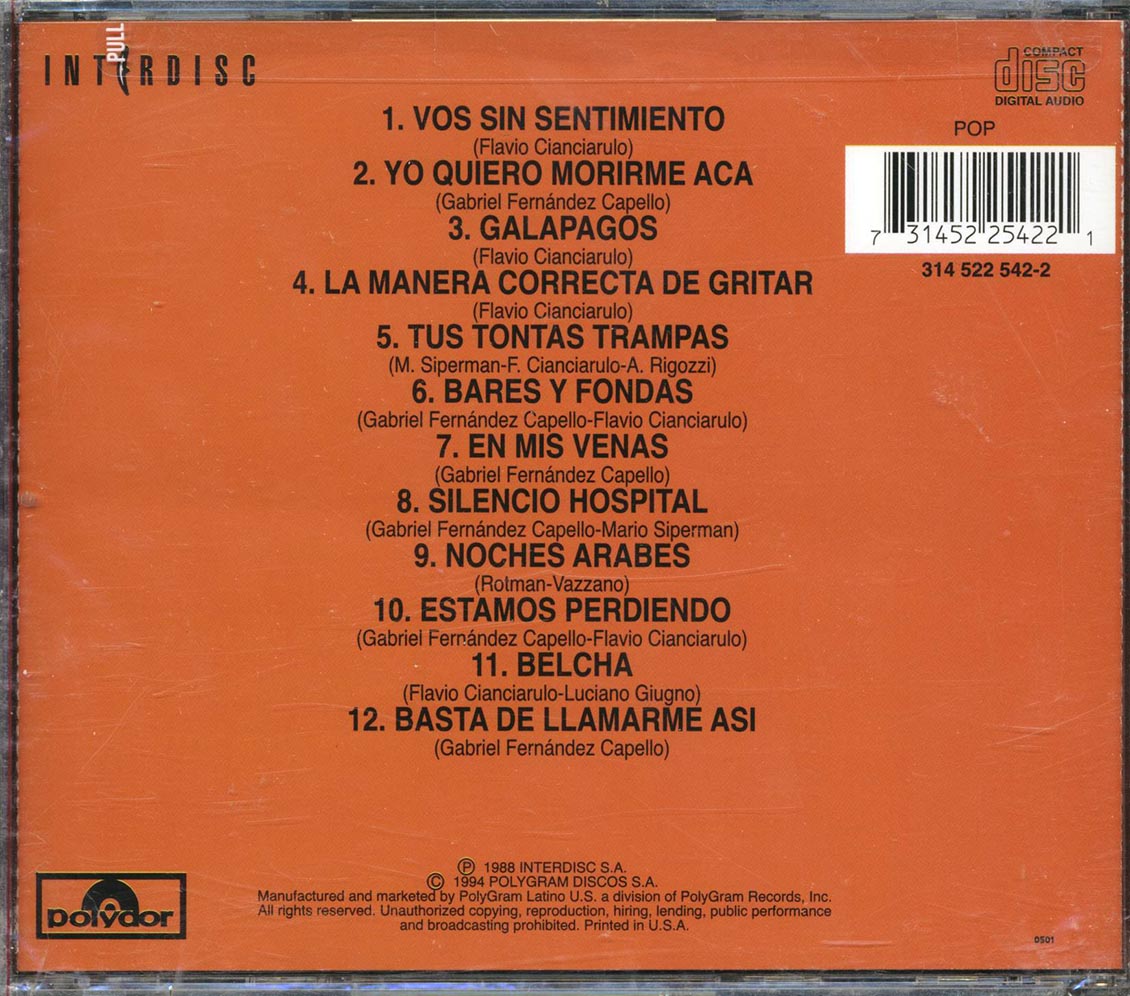 Los Faulosos Cadillacs - Bares Y Fondas