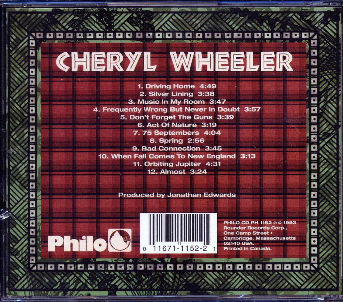 Cheryl Wheeler - Driving Home (promo)