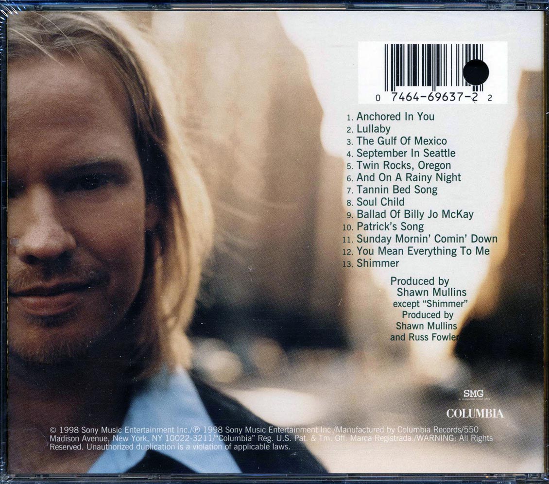 Shawn Mullins - Soul's Core (marked/ltd stock)