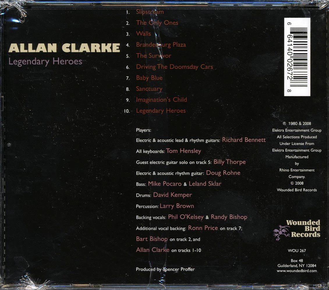 Allan Clarke - Legendary Heroes