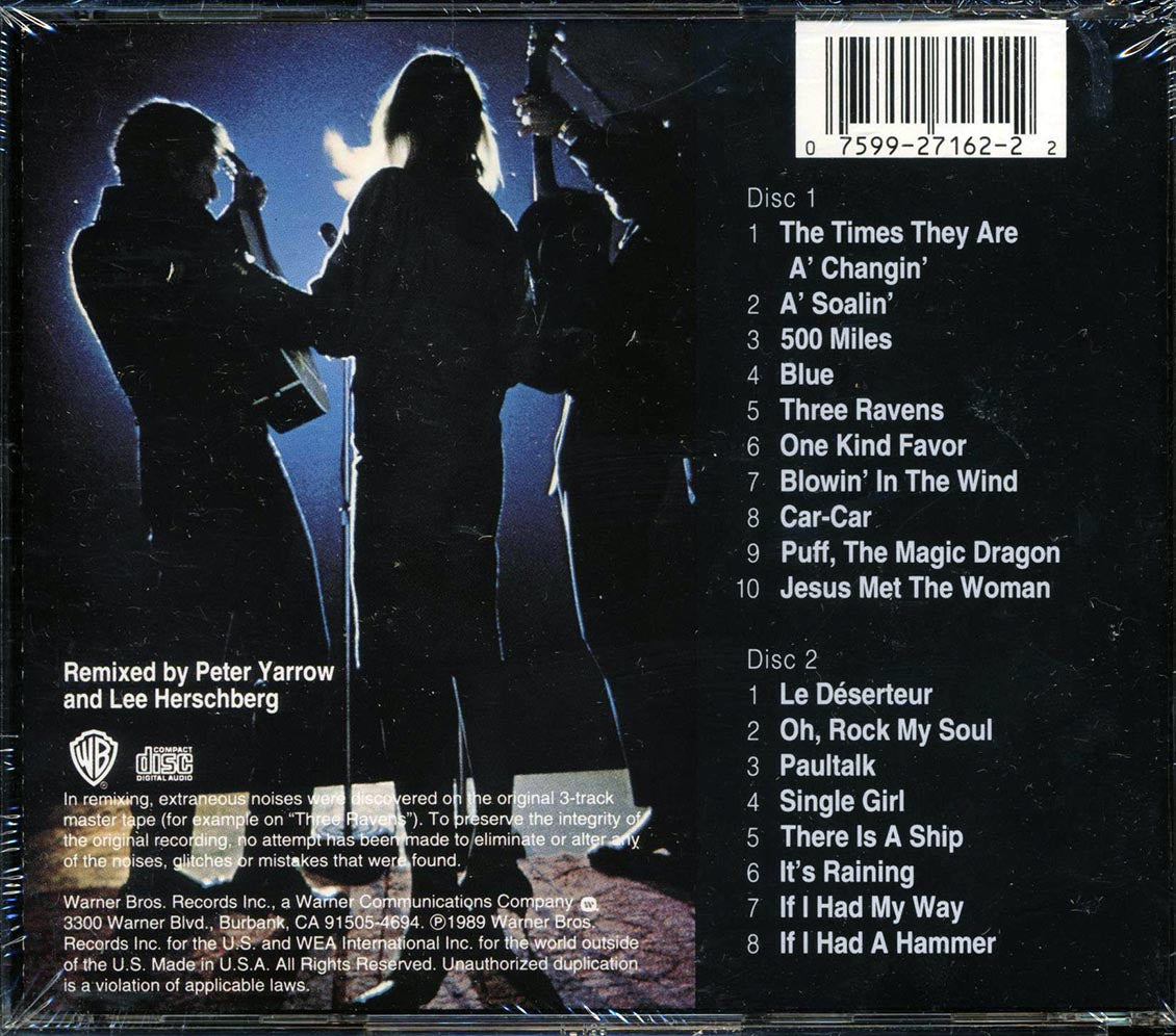 Peter, Paul & Mary - In Concert (2xCD)