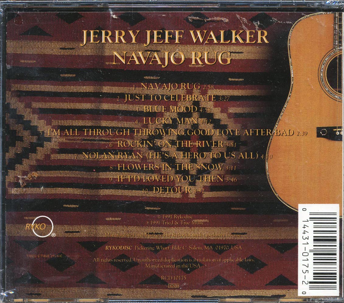 Jerry Jeff Walker - Navajo Rug