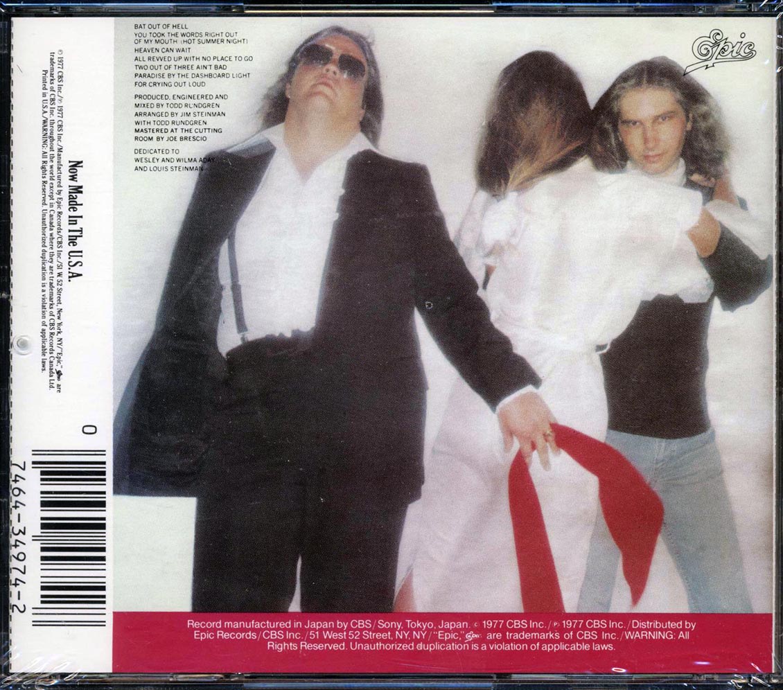Meat Loaf - Bat Out Of Hell